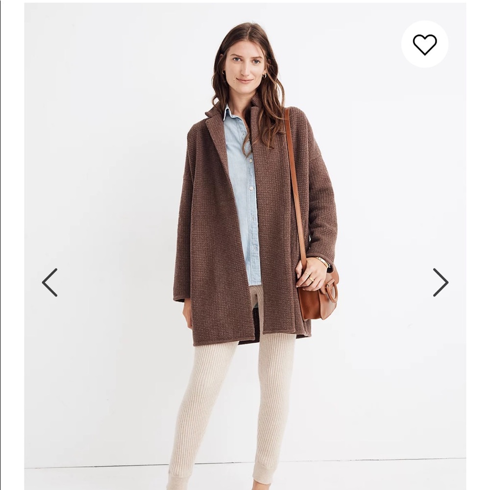 Madewell Chilton Sweater-Coat